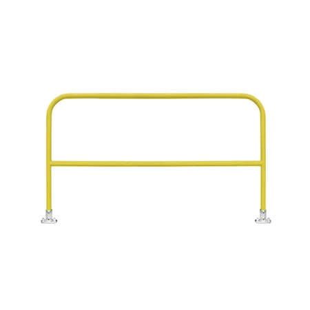 Frontline Guardrail System for Concrete or Steel Substrates, Yellow, 5 ft GUS05-FXDYLW